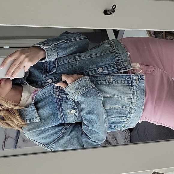 Hudson NWT Brea Swing Trucker Jacket - Picture 17 of 17